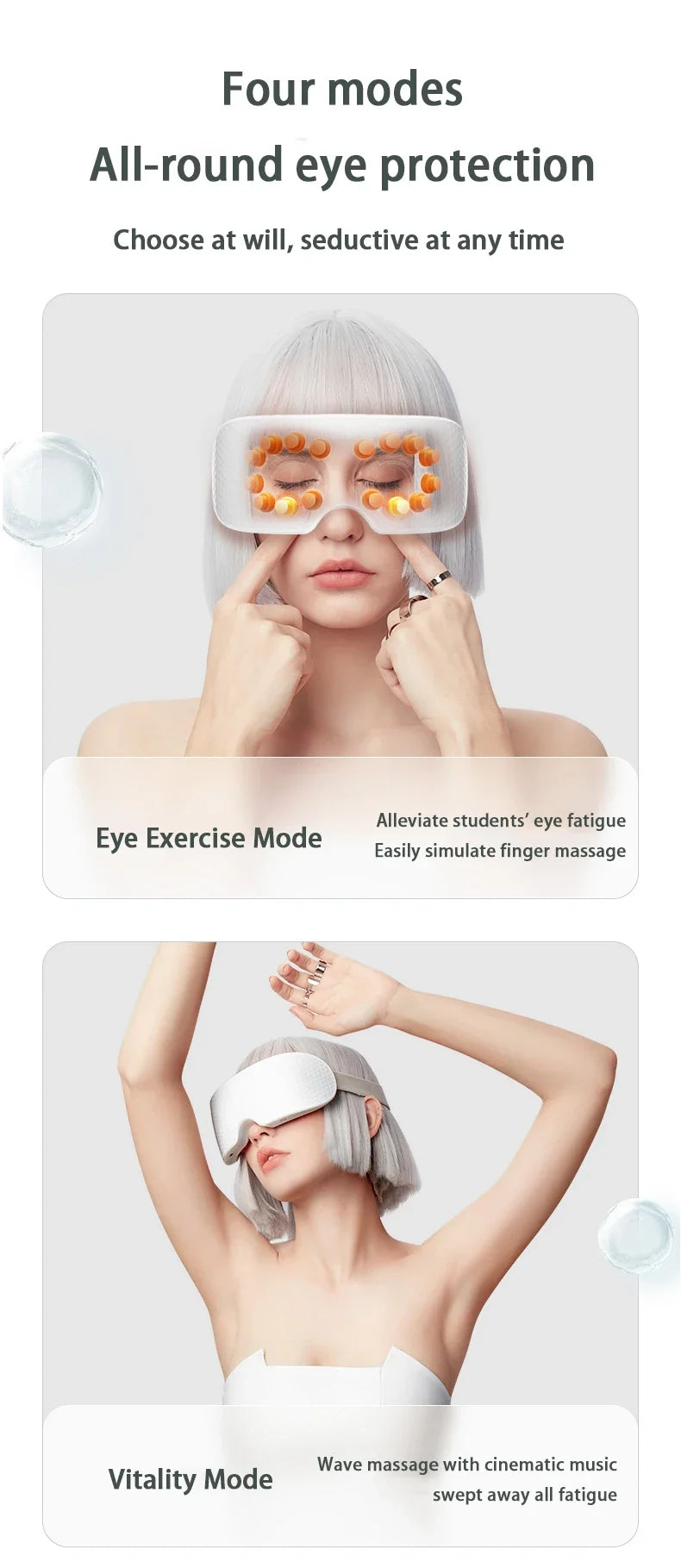 HydraSteam Eye Massage