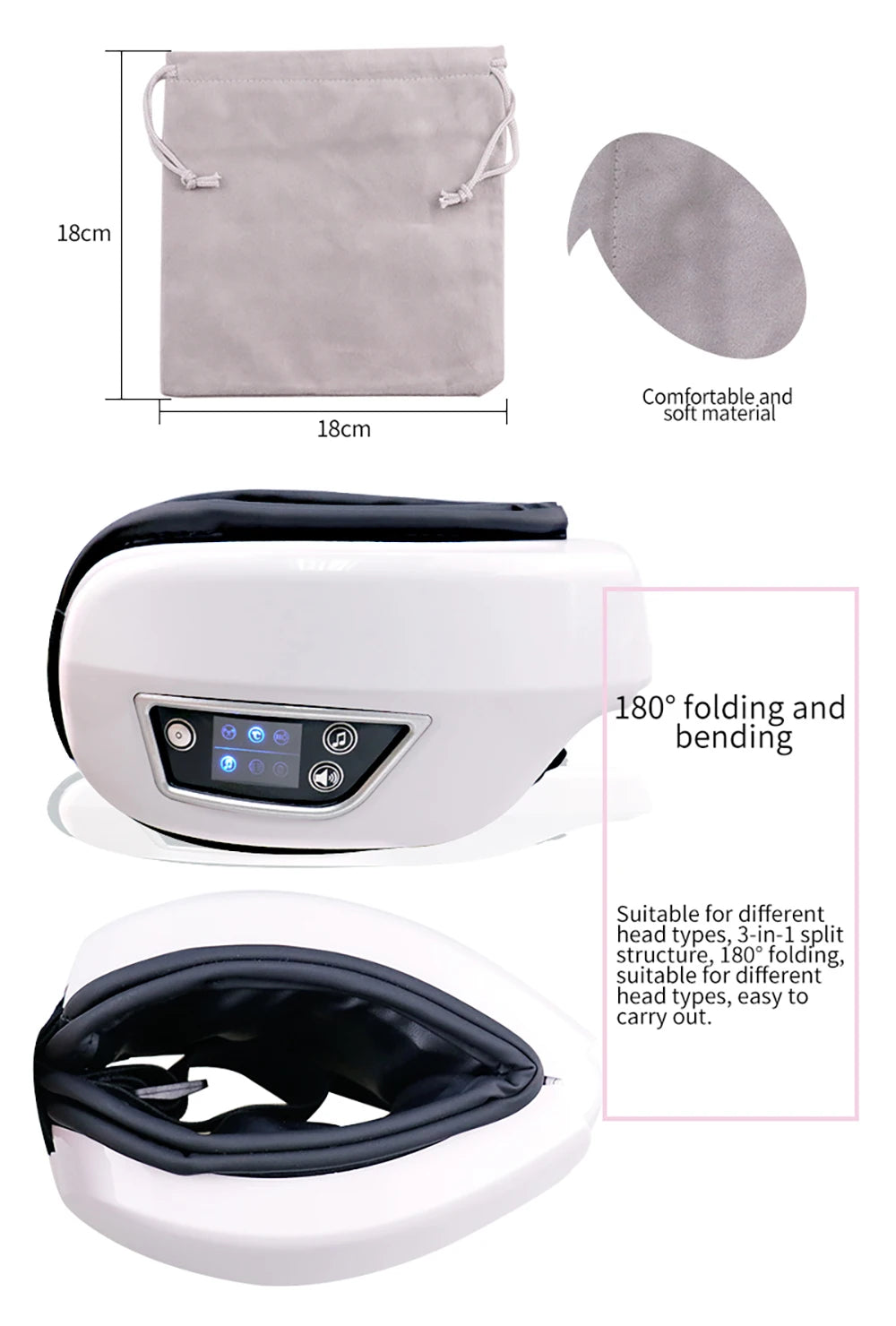 Eye Massager 6D Smart