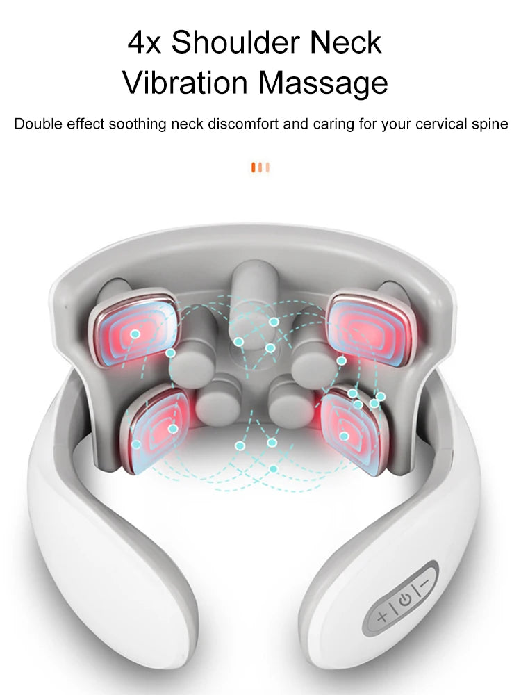 4-in-1 Neck Massage Machine with Heating