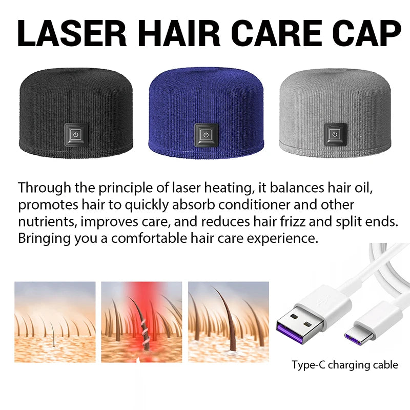 Red light therapy cap for hair loss treatment