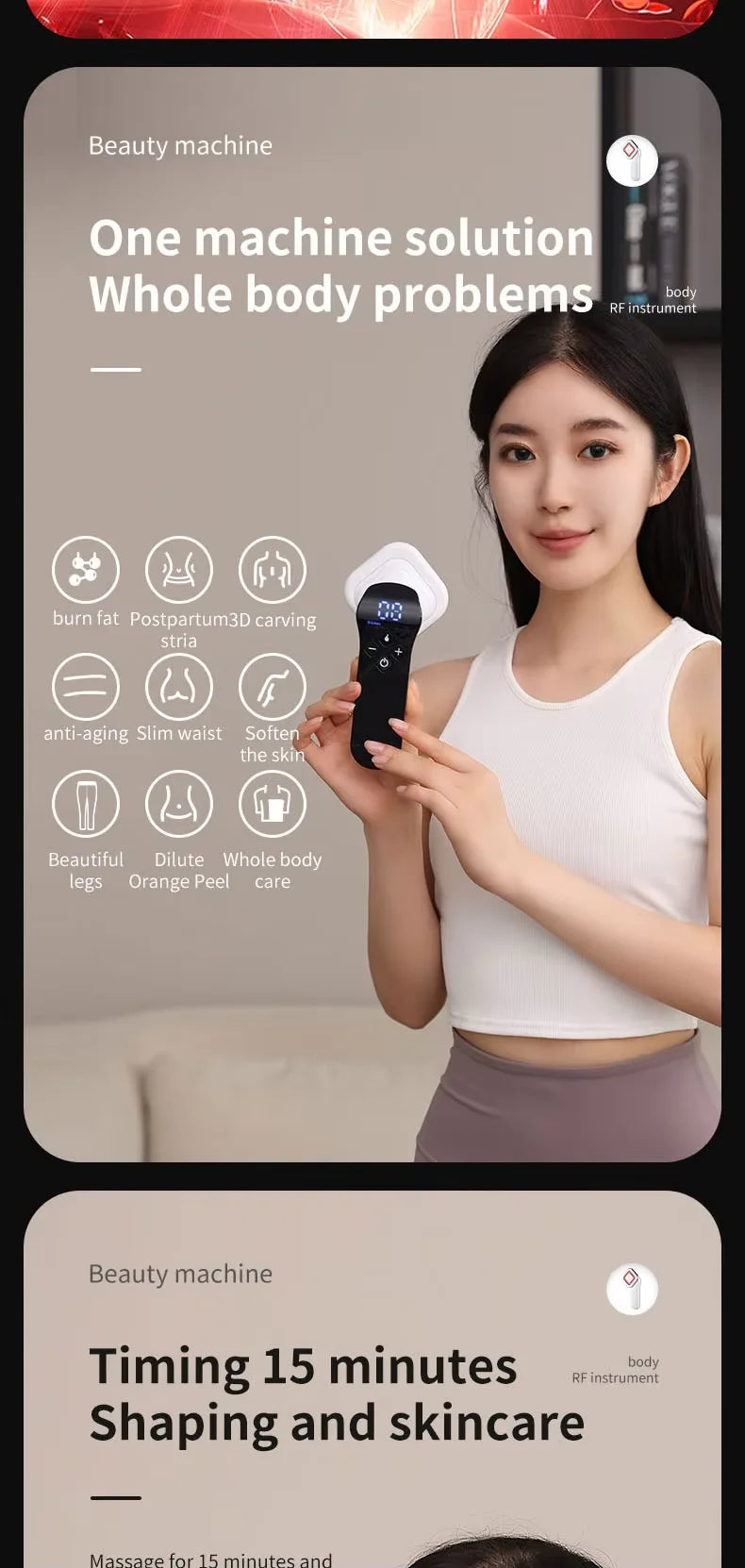 Electric Portable fat remover body massage