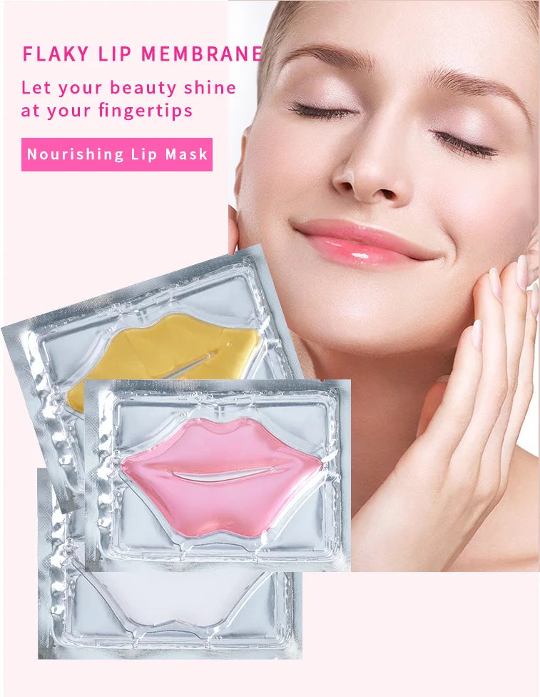 50 Collagen Lip Masks – Moisturize & Nourish