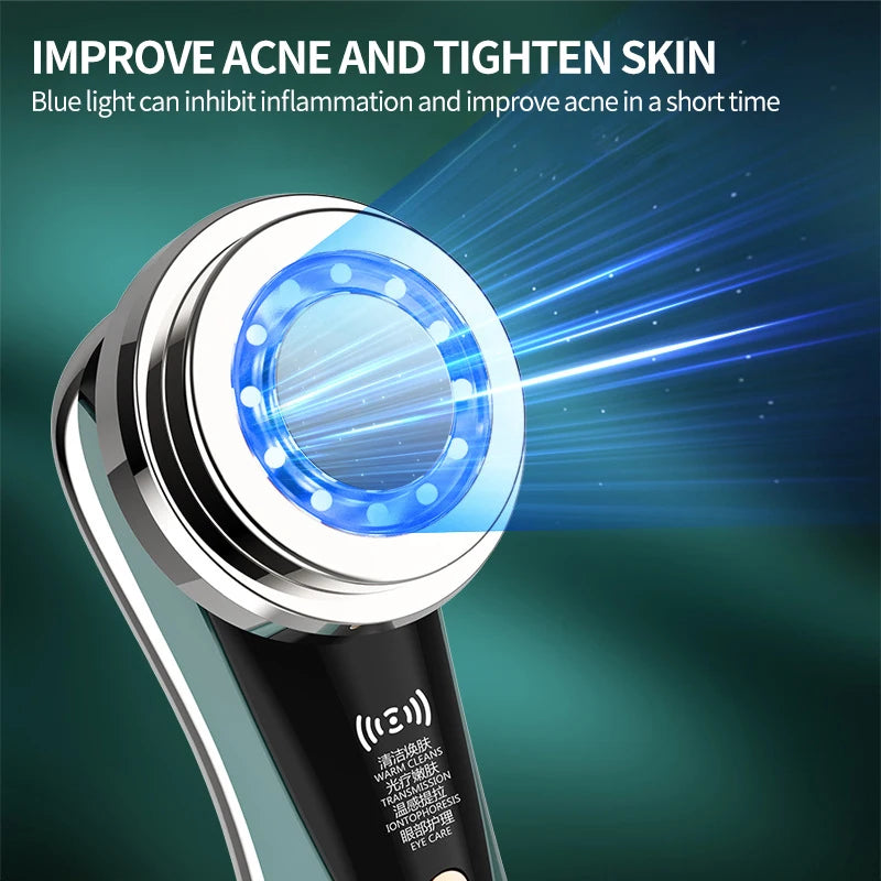 EMS Facial Massager Home Skin Care Tools Face Lift Multifunction  RF Firm Device Skin Rejuvenation Wrinkle Removal