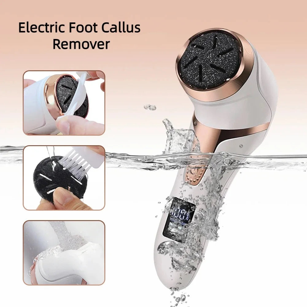 Machine electric pedicure foot