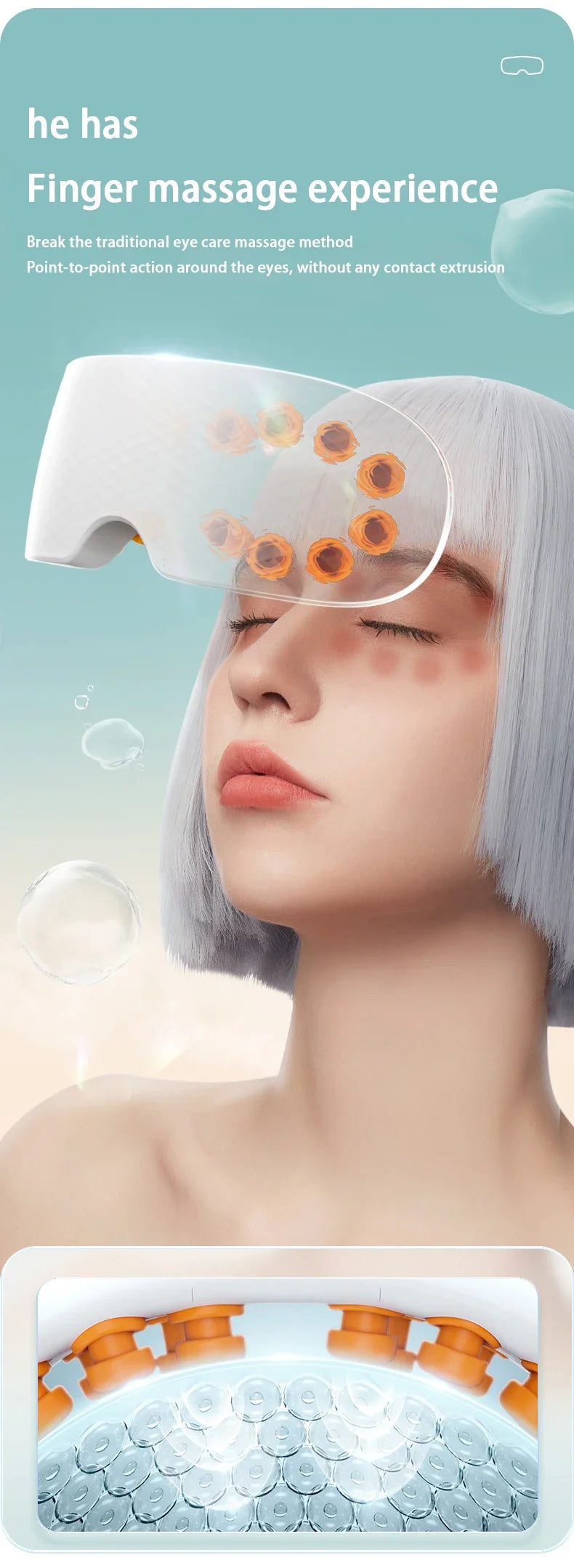 HydraSteam Eye Massage