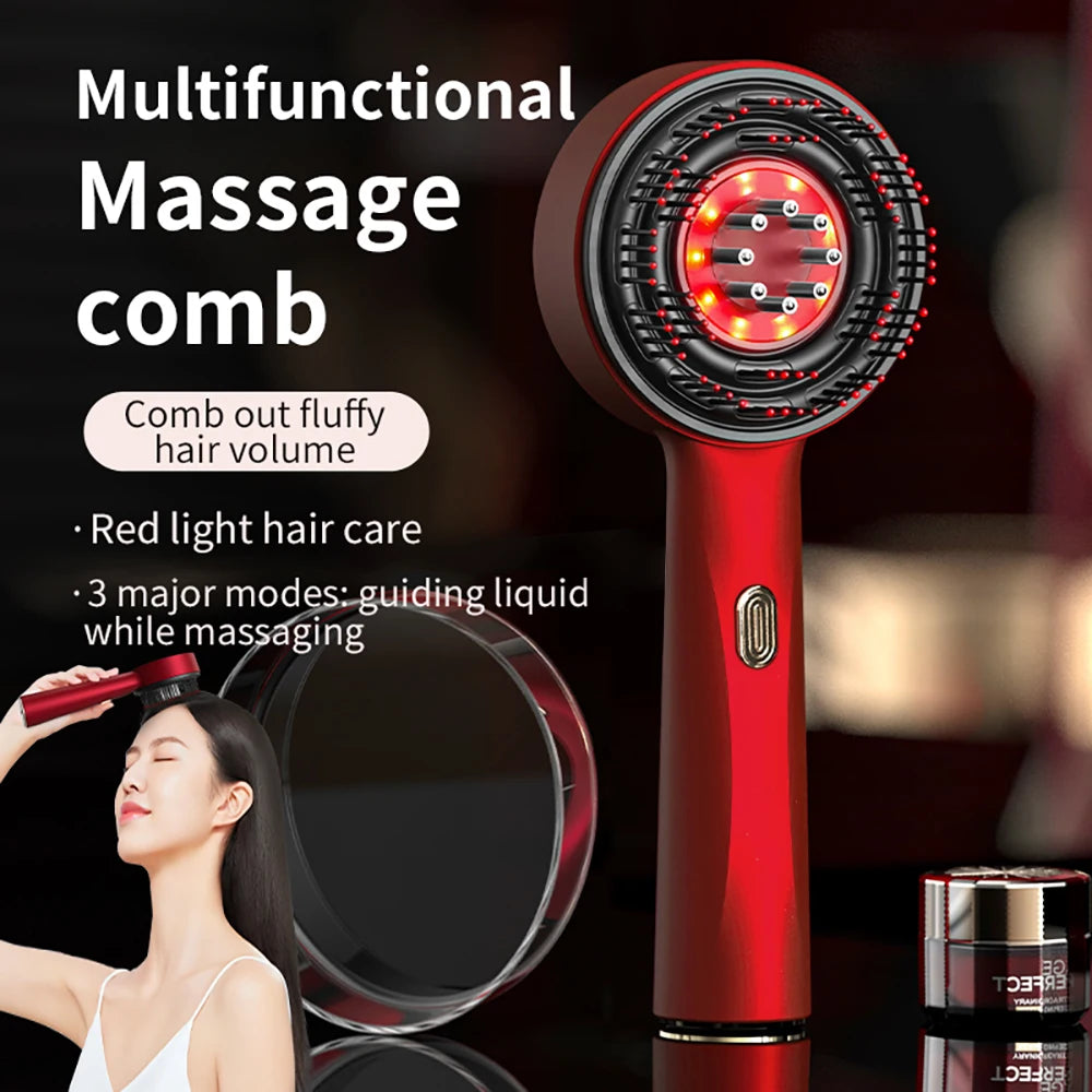 ELICTRIC COMB DEVICE FOR HEAD MASSAGE AND OIL DISTRIBUTION