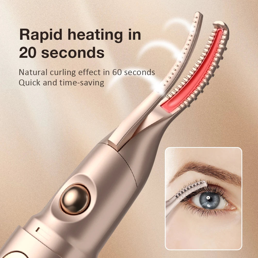 Heated Lash Curler & Multi-Grooming Tool