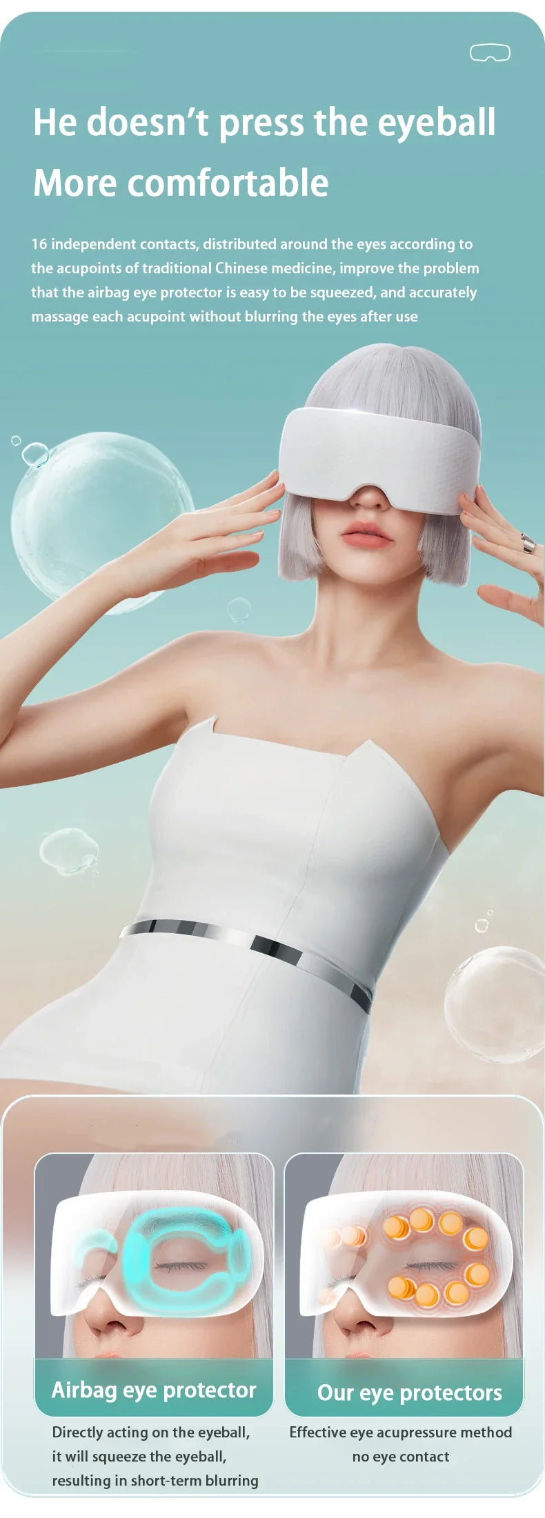 HydraSteam Eye Massage