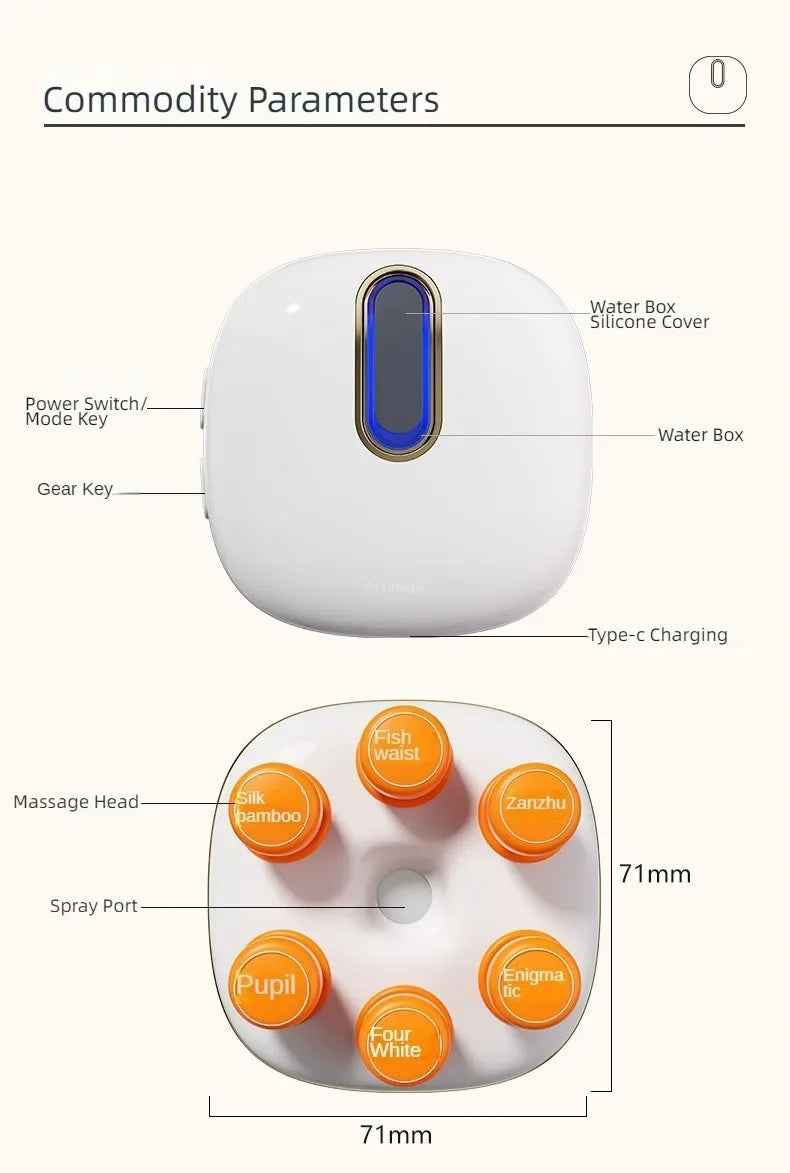 HydraSteam Eye Massage