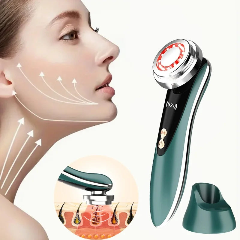 EMS Facial Massager Home Skin Care Tools Face Lift Multifunction  RF Firm Device Skin Rejuvenation Wrinkle Removal